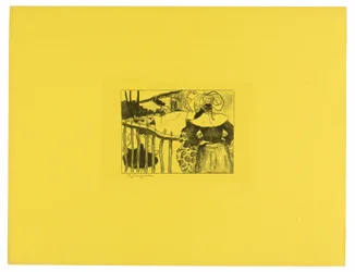 Breton Women by a Gate, from the Volpini Suite