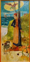 Breton Girl Spinning (Joan of Arc)