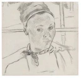 Bust of a Young Breton Woman (Possibly Marie Lagadu)