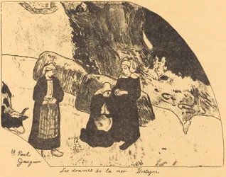 Dramas of the Sea, Brittany, 1889