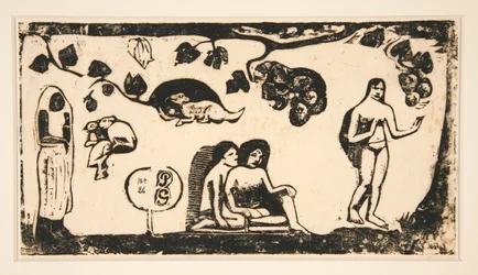 Women, Animals and Leaves