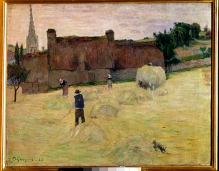 Hay in Brittany