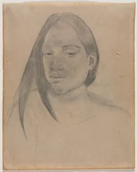 Head of a Tahitian Woman, 1891