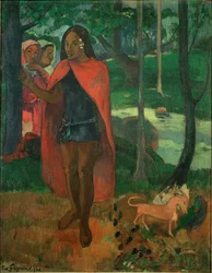 The Sorcerer of Hiva Oa also called the Marquesan with the Red Cape
