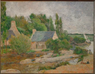 Washerwomen in Pont-Aven