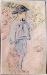 Little Breton Boy with Bucket