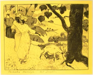 Martinique Pastorals, from the Volpini Suite: Dessins Lithographiques, 1889
