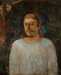 Paul Gauguin in Simple Tunic, Self-Portrait