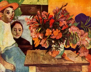 Peasants with Flowers, 1936