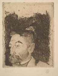 Portrait of Stéphane Mallarmé