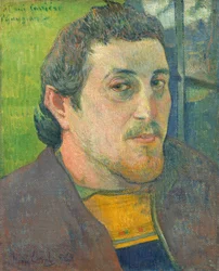 Self-Portrait Dedicated to Carrière, 1888 or 1889
