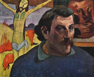 Self Portrait with the Yellow Christ