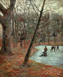 Skaters in the Frederiksberg Park