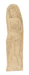 Sketch of Maori Woman and Child