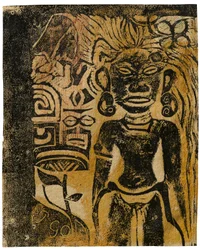 Tahitian Idol, The Goddess Hina
