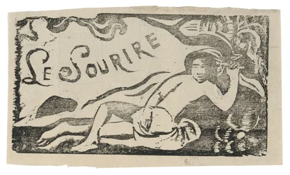 Tahitian Woman, headpiece for Le sourire