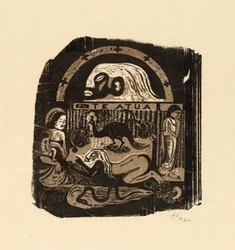 The God, from the Suite of Late Wood-Block Prints