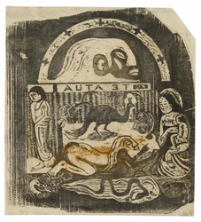 The God, from the Suite of Late Wood-Block Prints