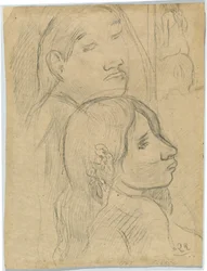 Two Marquesans [verso]