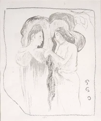 Two Tahitian Women, c.1894