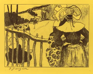 Volpini Suite: Breton Women by a Gate
