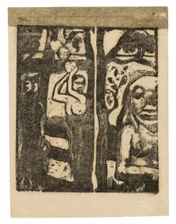 Woman Picking Fruit and Oviri