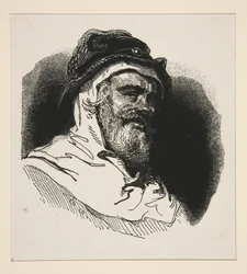 Bust of a Bearded Man