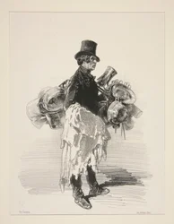 (Pot Seller. English Physiognomy.)