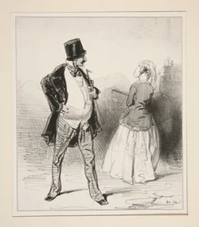 Within lorgnette range.