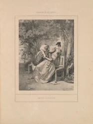Friendship of Pension, from the Series Scenes of Intimate Life