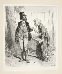 Charitable sir, may God protect your sons from my daughters!
