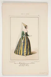 Costume of Mme Gondelaurier, Played by Mme Dabadier