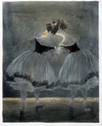 Dancers of Gavarni - 19th century