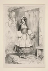 She Raised Her Hand to the Light Iron Hammer