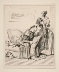 To be the victim of a husband who takes advantage of your position and makes himself comfortable...