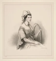 Italian Woman in 1300