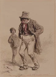 Intoxicated Man and Boy
