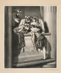 The Proscenium Box. Will you have supper with us, handsome page?