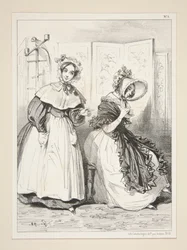 The Witness Stand. Madame is on the Stand Because She Has a Husband, ...