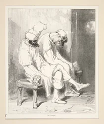 The Guard with Bouquets