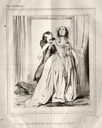 Les Actrices: Sac à papier! Monsieur Montmirail comme vous sanglez ma Majesté!, 1843