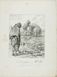Les Propos de Thomas Vireloque: Michael Paying Wages to His Servant (Beating Him)