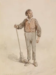 Man with Broom
