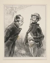 Thank you very much! But tell me, monsieur... from here to that market square, how many overly curious bourgeois might one encounter?...
