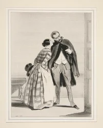 Sir, the young lady must dine tonight with this young man of letters...