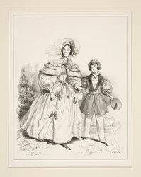 MORNING NEGLIGEE. 1835.