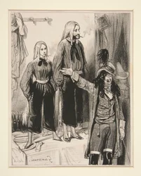 No. 1 - The Debardeur, Male and Female