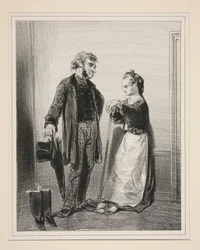 One Cannot Talk to Mademoiselle: She is Doing Her Nails...
