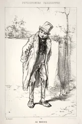 Parisian Physiognomies: At the Marais, 1869