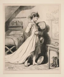 To dream that one is rich, that one is loved by the great lady who employs you...